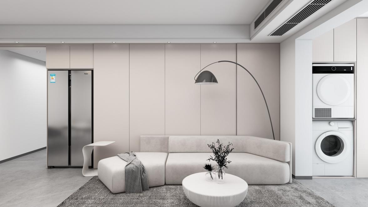 龍湖九里晴川-現(xiàn)代簡約-臥室設計效果圖