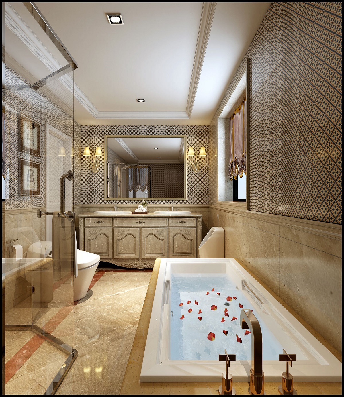 龍湖九里晴川-現(xiàn)代簡(jiǎn)約-臥室設(shè)計(jì)效果圖